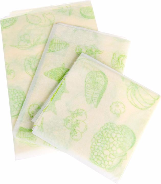 Actual product image Mahoo Beeswax food wraps (3 x)