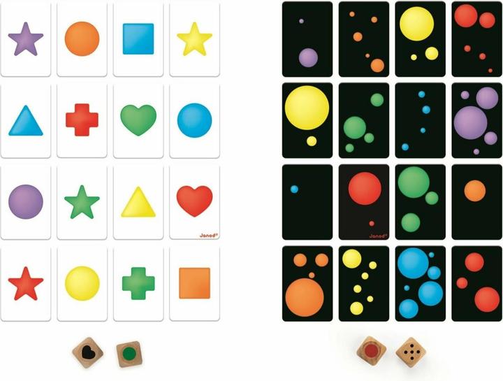 Produktbild Janod Kartenspiel Quick Colors