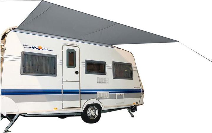 Bo-Camp Caravanluifel - Travel Plus - M - 3.5x2.4 metres - Grijs