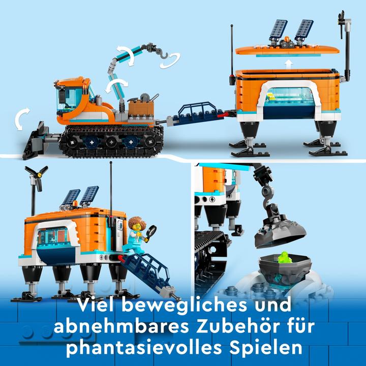 Immagine prodotto LEGO Spazzaneve artico della città con laboratorio mobile (60378, LEGO City)