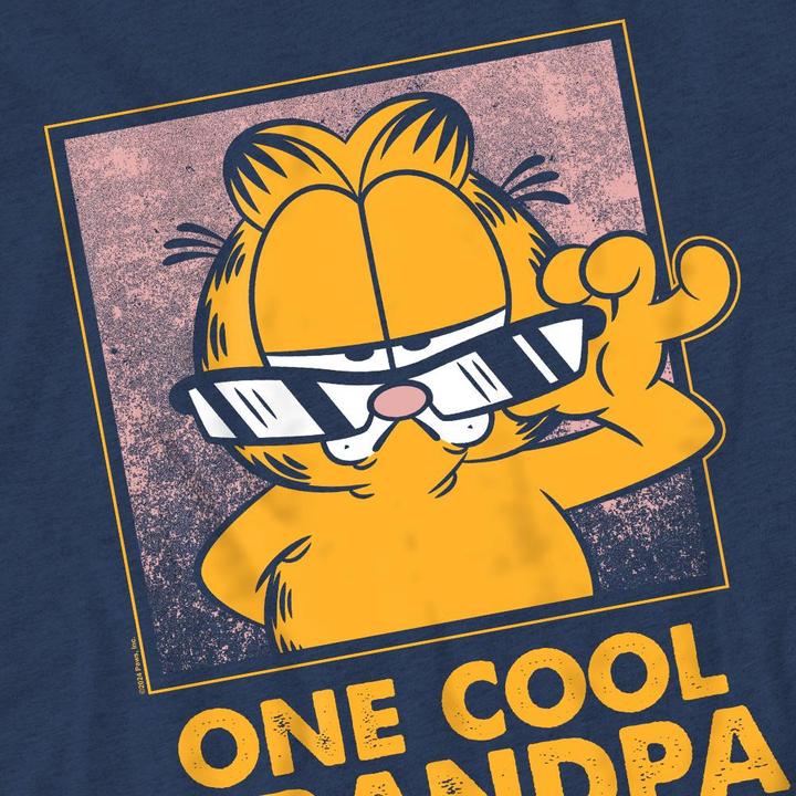 Immagine prodotto Garfield One Cool Grandpa Maglietta Festa del Papà Adulto Unisex (3XL)