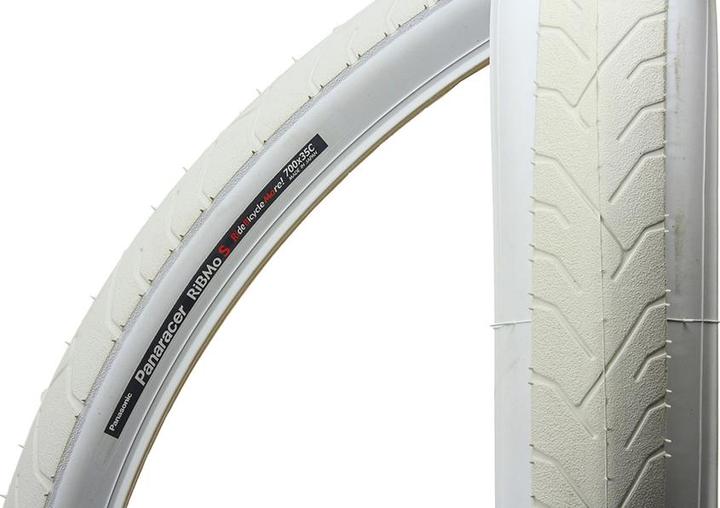 Actual product image Panaracer RiBMo S clincher tire - White 28" (25mm) (28-622)