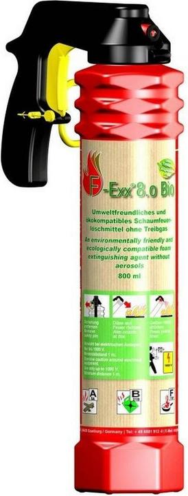 Contrafeu Feuerlöscher F-Exx 8.0 Bio Schaum (A, B, F)