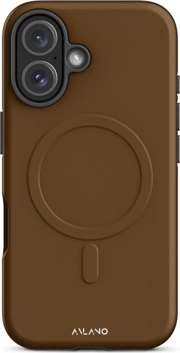 Image du produit Avlano Hardcase iPhone-Hülle mit MagSafe Braun (Apple iPhone 16)