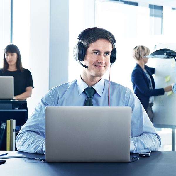 Immagine prodotto Jabra Evolve 80 (Cablato, USB-C)