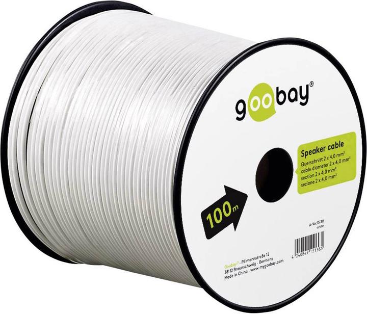Actual product image Goobay 15138 (100 m, 4 mm²)