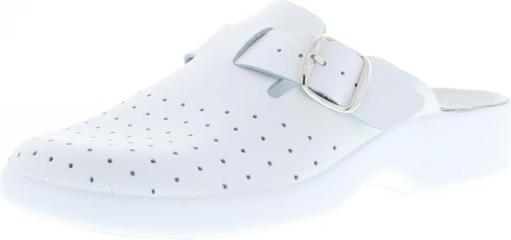 Image du produit Saniflex Sabots homme Médecin Cabinet médical Chaussures de travail EN ISO 20347:2012 OB-E-SRC blanc (45)