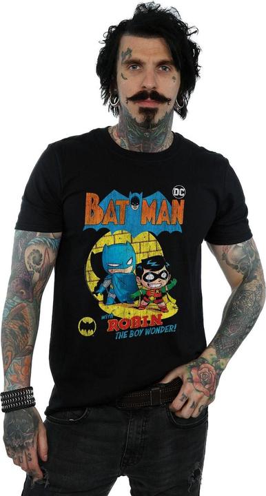 Image du produit - T-shirt SUPER FRIENDS BATMAN THE BOY WONDER - Homme (5XL)