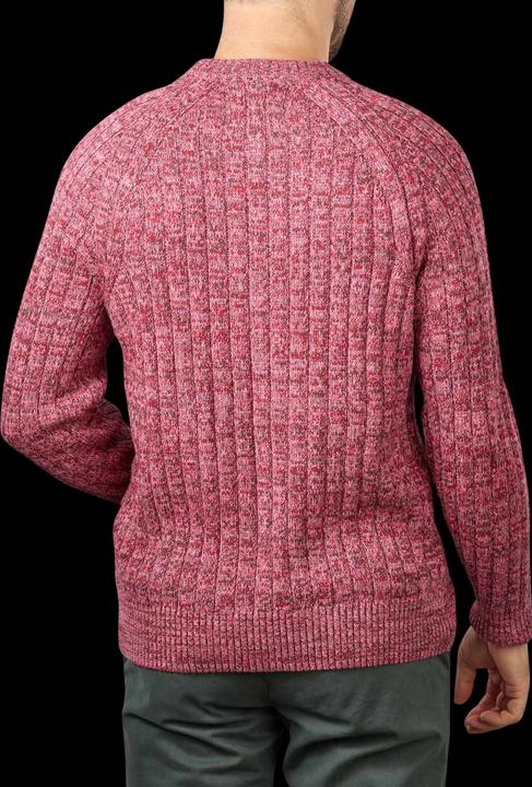 Actual product image Marc O'Polo Long Sleeve Pullover Crew Neck Raspberry (M)