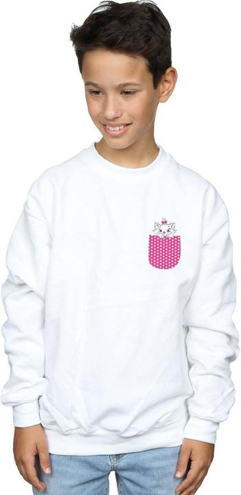 Actual product image Disney Boys Aristocats Marie Chest Sweatshirt (140, 146)