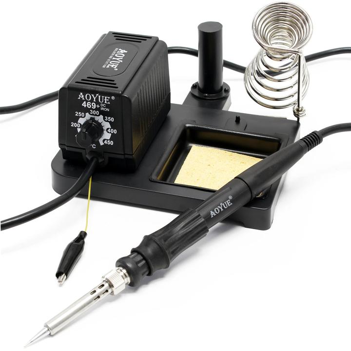 Produktbild Aoyue 469 Kompaktlötstation 35W Lötkolben PTC Keramikheizelement Lötstation (Lötstation)
