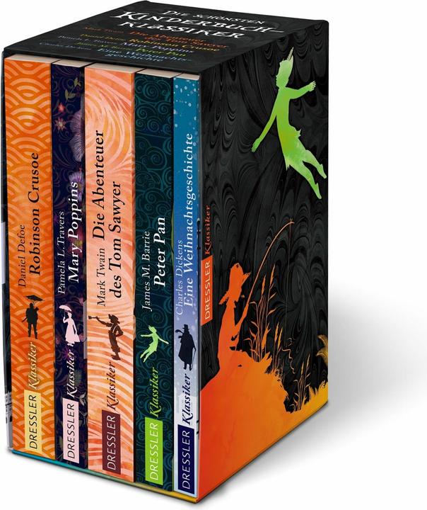 Actual product image Die schönsten Kinderbuchklassiker (German, Daniel Defoe, Curt Noch, Charles Dickens, Horst Lemke, Cornelia Haas, 2022)