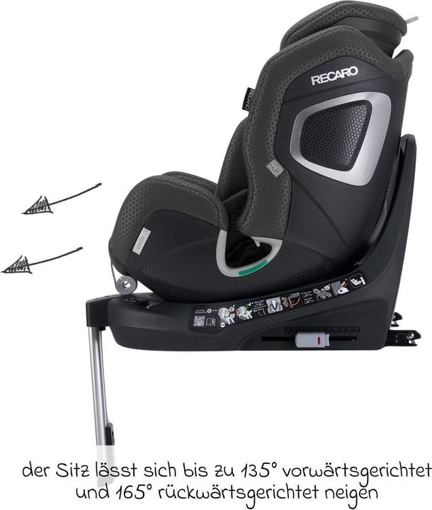 Actual product image Avova Recaro Xenon 1 Reboard Kindersitz (0-7 Jahre) (Reboarder, ECE R129/i-Size Standard)