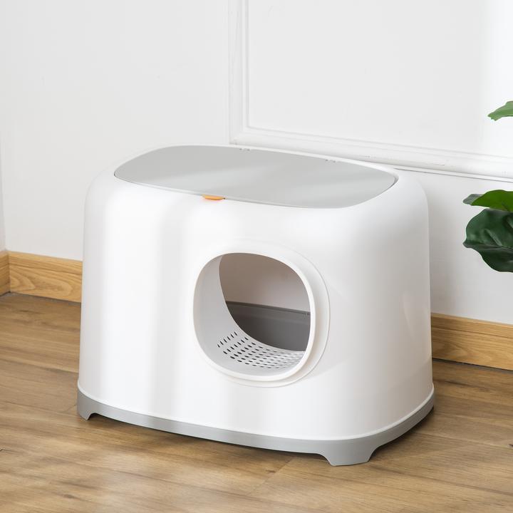 Immagine prodotto PawHut Lettiera per gatti dal design compatto (Lettiera per gatti chiusa)