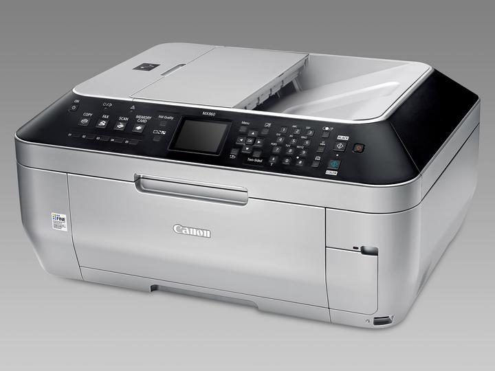 Actual product image Canon PIXMA MX860, printer/scanner/copier/fax with ADF (Ink, Colour)