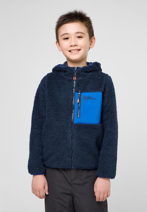 Actual product image Jack Wolfskin Kid's Ice Curl Hood Jacket (176)