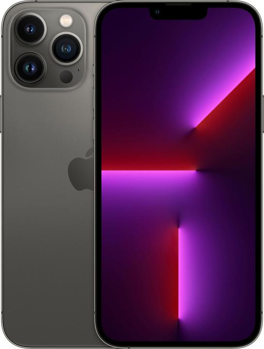 Immagine prodotto Re!commerce iPhone 13 Pro Max (128 GB, Nero, Grafite, 6.70", 12 Mpx, SIM + eSIM, A / Come nuovo)