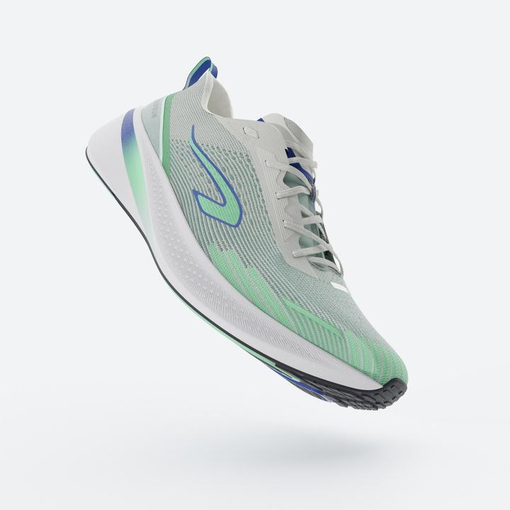 Produktbild Kiprun Laufschuhe Herren - Cushion 500 weiss/grün (46)