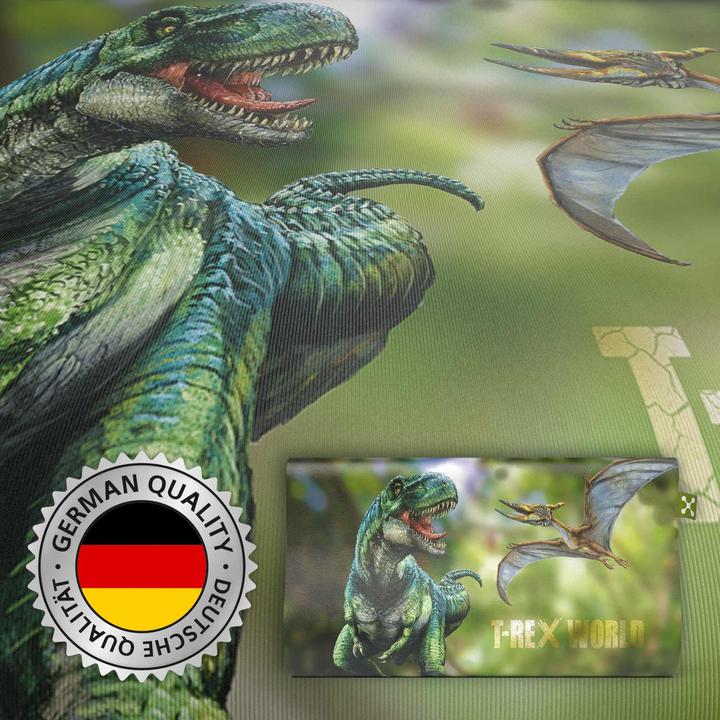 Produktbild Smartsleep Kinder Kopfkissenbezug Ergonomic T-Rex-World 50 x 32 cm