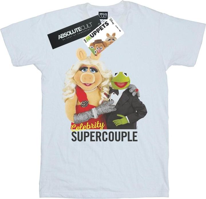 Actual product image Disney Mens The Muppets Celebrity Supercouple T-Shirt (XXL)