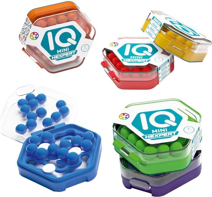 Smart Games IQ Mini Hexpert (1 piece - assorted) (German, French, Italian, English)