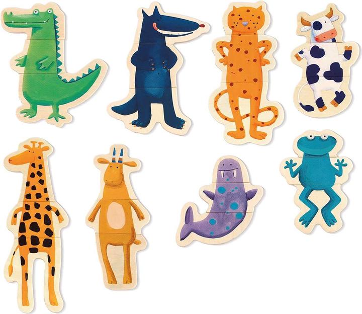 Actual product image Djeco Magnets Crazy (24 pieces)
