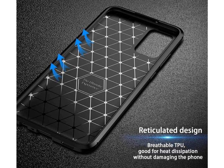 Produktbild Screenguard Samsung Galaxy A02s Hülle Carbon Design TPU Case (Samsung Galaxy A02s)