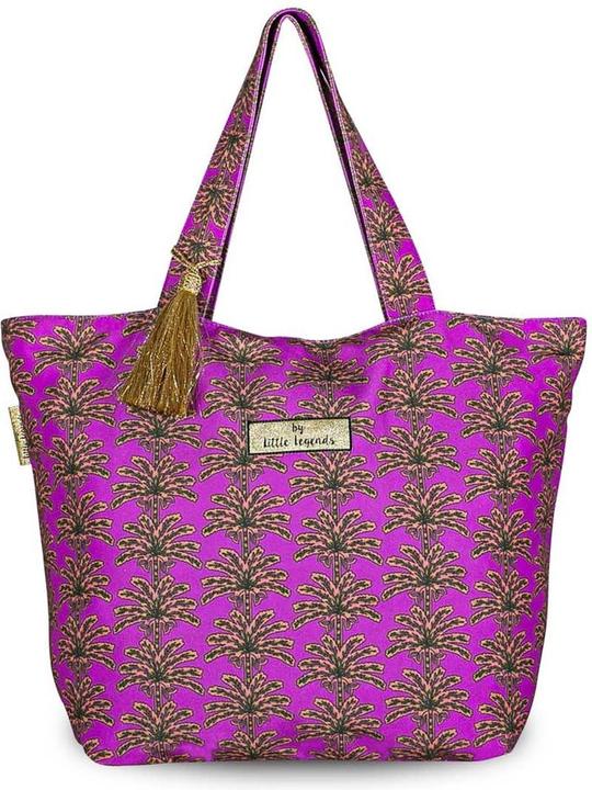 Little Legends Beach Bag / Wochenendtasche / Reisetasche Handgepäck - Damen - Palmbaum Sonnenunterga