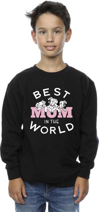 Immagine prodotto Disney 101 Dalmatians Best Mum In The World Felpa Ragazzi (152, 158)