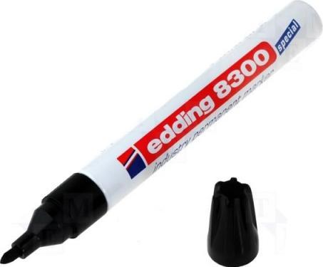 Produktbild Edding Permanent Marker 8300 (Schwarz, 1.50 mm, 1 x)