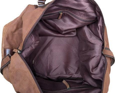 Immagine prodotto Only-Bags.Store Borsone in pelle, borsone in pelle fatto a mano, borsa da palestra, borsone per le vacanze, borsa