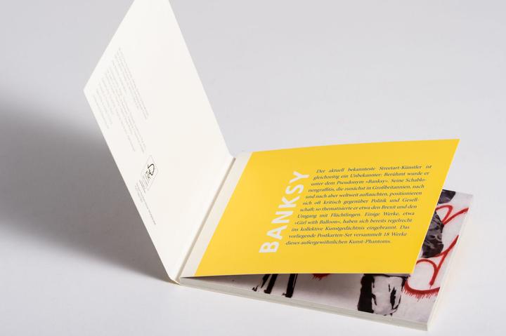 Produktbild Postkarten-Set Banksy (18 Stk.)