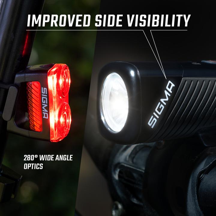 Actual product image Sigma Sport Buster 800 / RL 150 (800 lm, 150 lm)