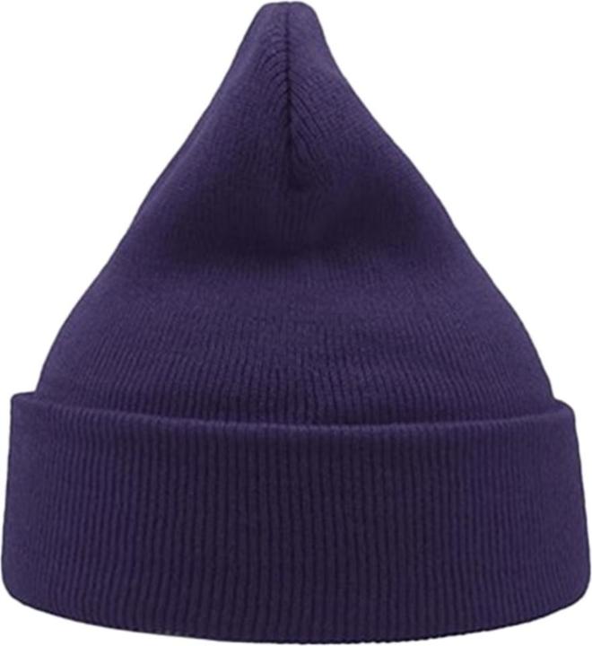Actual product image Atlantis Wind double skin beanie with turn-up (One size)