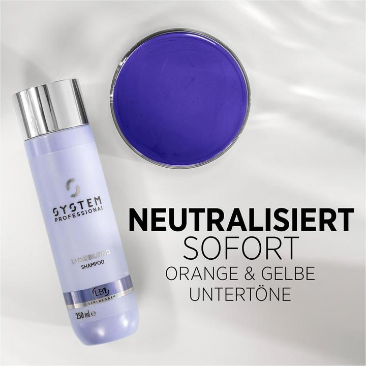 Produktbild System Professional LuxeBlond - Shampoo (1000 ml, Flüssiges Shampoo)