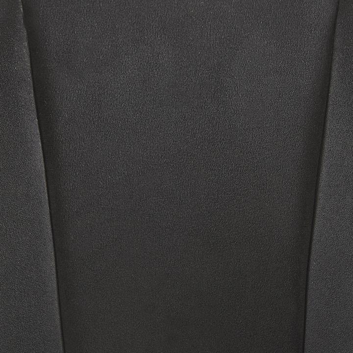 Produktbild Beliani Sessel Samtstoff schwarz / gold halbrund ALBY