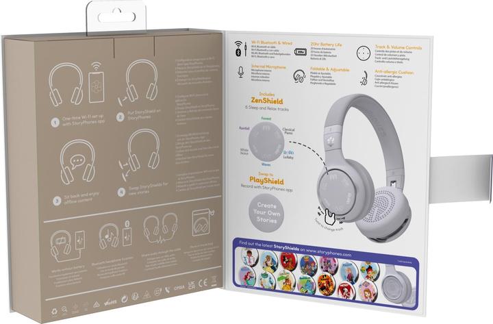Produktbild StoryPhones Wireless Kopfhörer (Deutsch, Französisch, Italienisch, Englisch, Spanisch)