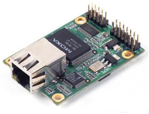 Actual product image Moxa NE-4110S - 5 V - ICMP - ARP - IP - TCP - UDP - DHCP - Telnet - HTTP - SNMP - SMT