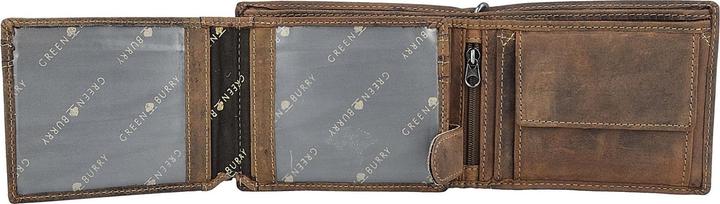 Actual product image Greenburry Vintage Skull chain wallet leather 12.5 cm