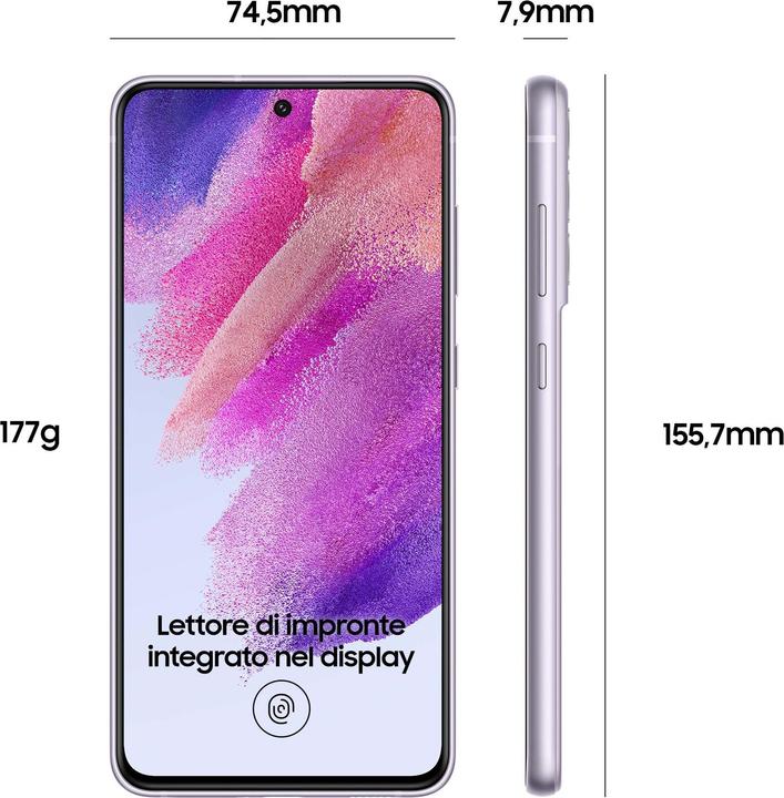 Produktbild Samsung Galaxy S21 FE 5G EU (128 GB, Lavender, 6.40", Dual SIM, 12 Mpx, 5G)