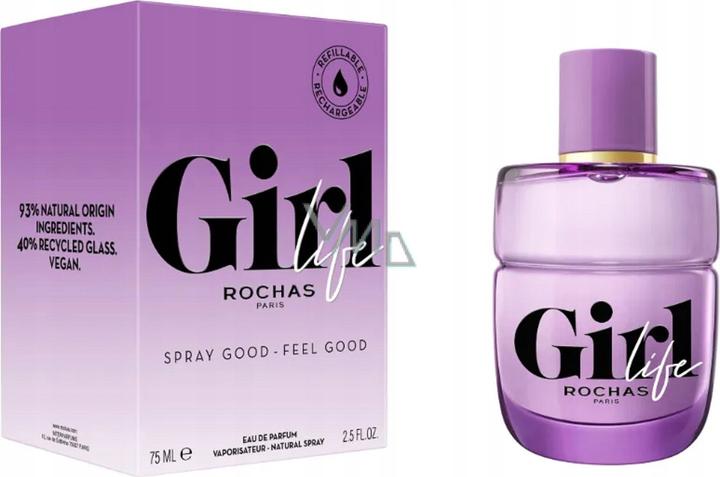Actual product image Rochas Girl Life EdP 75ml (Eau de parfum, 75 ml)