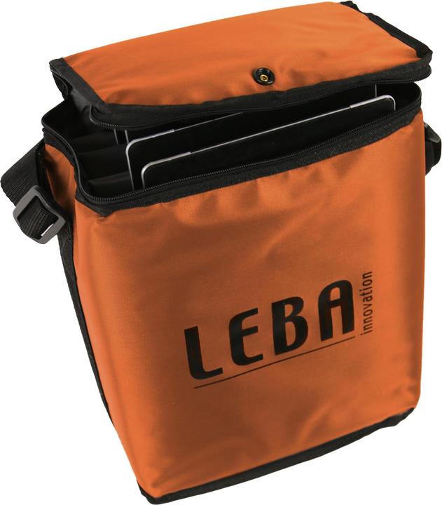 Actual product image Leba Notebag Orange, for 5 tabl/USB