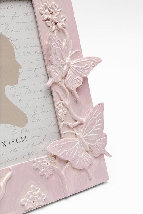 Produktbild Kare Design Bilderrahmen Butterfly Rosa 10x15cm