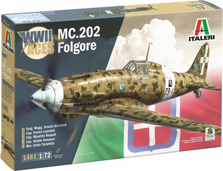 Image du produit Italeri 1:72 MC.202 Folgore Aces