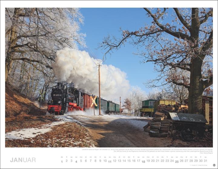 Produktbild Heye Eisenbahn-Romantik Posterkalender 2026 (44 x 34 cm, Harter Einband, Deutsch)