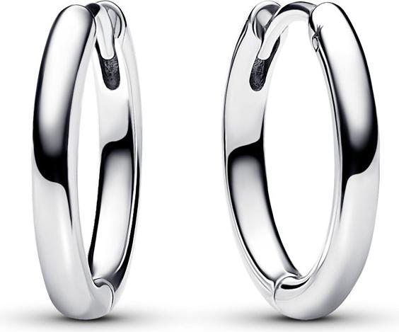 Pandora Moments 18 mm Charm Ohrringe (Silber 925)