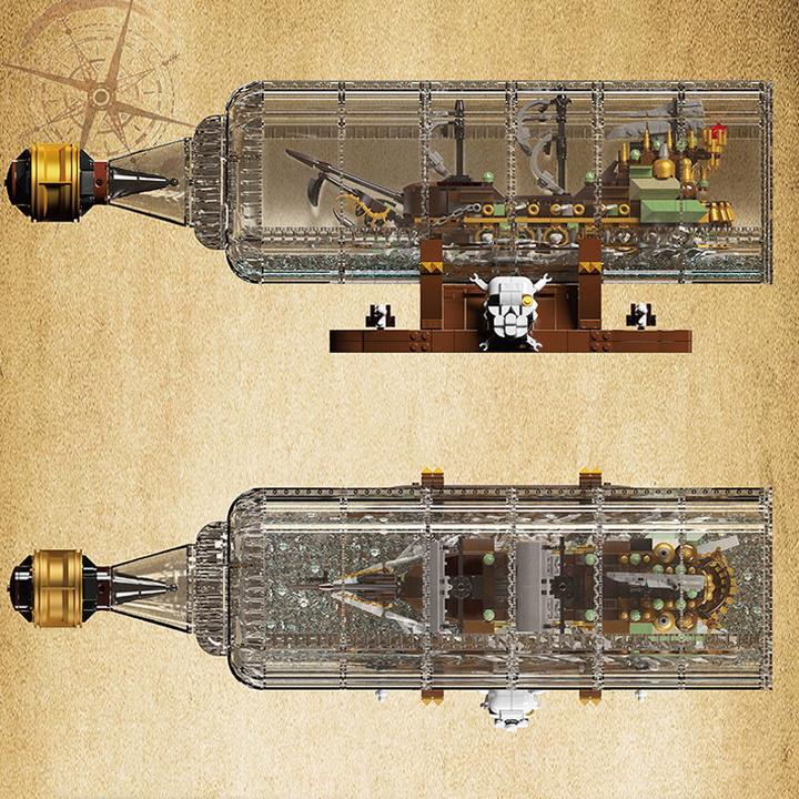Image du produit Mould King Bateau en bouteille Queen Anne Revenge