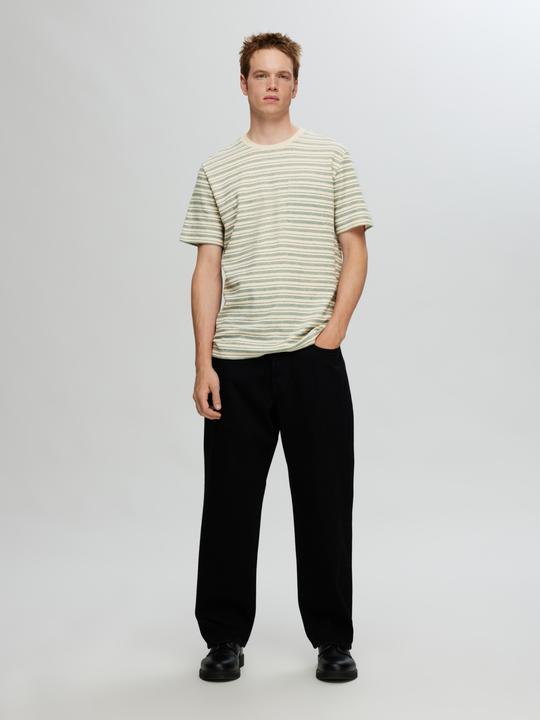 Produktbild Selected Homme Slhsune Stripe Pocket Ss O-Neck Tee (L)