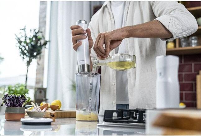 Immagine prodotto Zwilling Frullatore manuale Enfinigy con tazza e coperchio sottovuoto argento