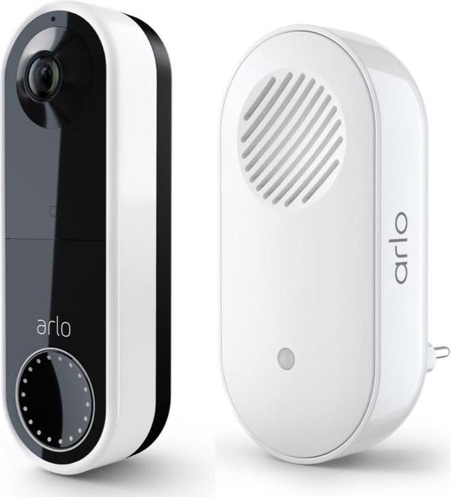 Produktbild Arlo Essential Video-Türklingel & Chime 2 Türgong (WLAN)